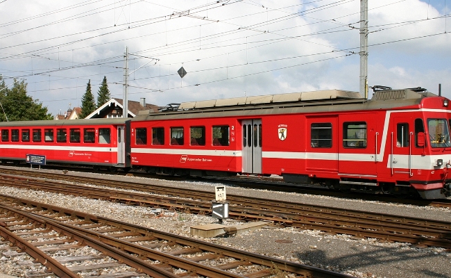 AB BDe 4_4 42 Appenzell AB BDe 4/4 42 -- Appenzell -- 21.09.2009