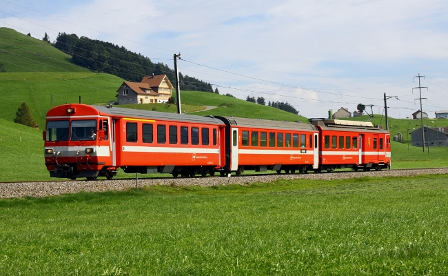 AB BDe 4_4 43 Jakobsbad AB BDe 4/4 43 -- Jakobsbad - 17.09.2012