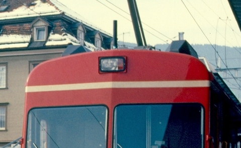 diapo0004 AB BDe 4/4 41 Numéro d'origine BDe 4/4 31 -- Appenzell -- 17.02.1986