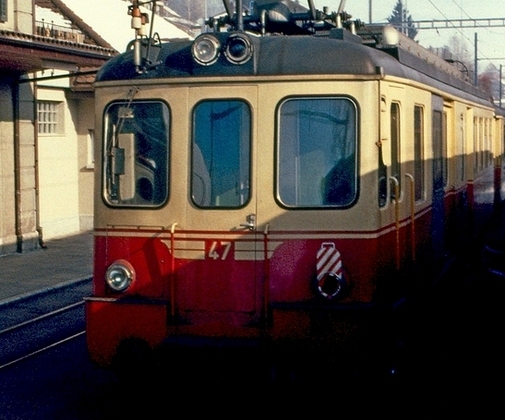 AB Automotrices BDe 4/4 46-47