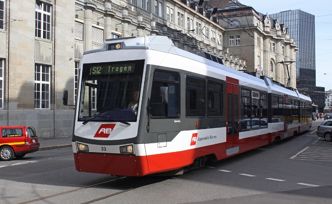 AB TB Be 4_8 33 St-Gall AB TB Be 4/8 33 -- St-Gall -- 02.04.2010