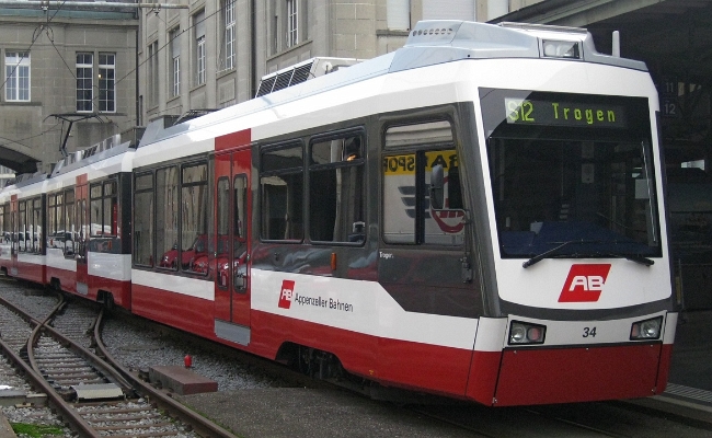 AB TB Be 4_8 34 St-Gall AB TB Be 4/8 34 -- St-Gall -- 21.08.2009
