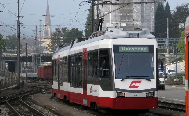 AB TB Be 4_8 35 St-Gall AB TB Be 4/8 35 Mise en service -- St-Gall -- 21.08.2009