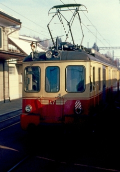 AB Automotrices BDe 4/4 46-47