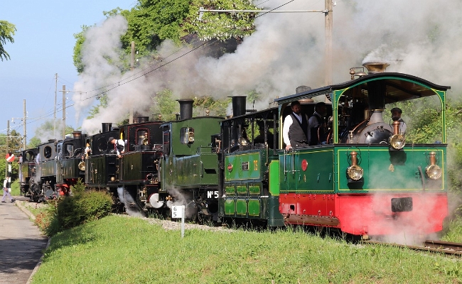 bc-um8-bouricloz-50e Traction multiple 8 vapeurs BC et invitées -- Blonay -- 11.05.2018