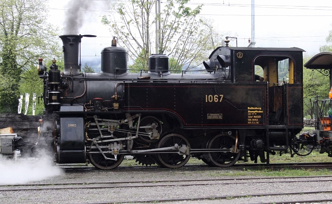 sbb-hg-3-4-1067-interlaken BDB / SBB CFF FFS Brünig HG 3/3 1067 -- Interlaken Ost -- 14.05.2010