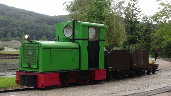 SCHBB Schinznacher Baumschulbahn Réseau aux pépinières de Schinzmach Dorf