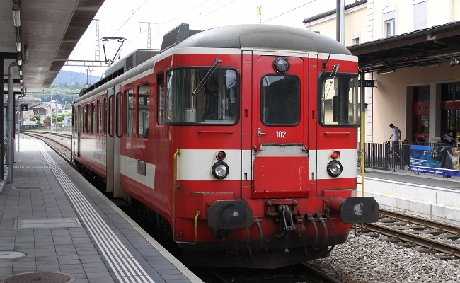 cj-bde-4-4-577-102-7-orentruyl CJ BDe 4/4 577 102-7 -- Porentruy -- 14.07.2011