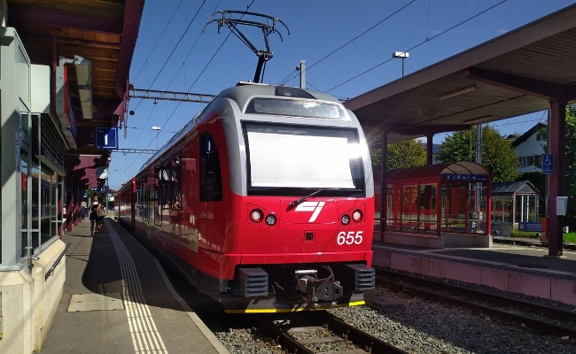 CJ Be 3_4 655 Saignelégier CJ Be 4/4 655 -- Saignelégier -- 16.09.2019