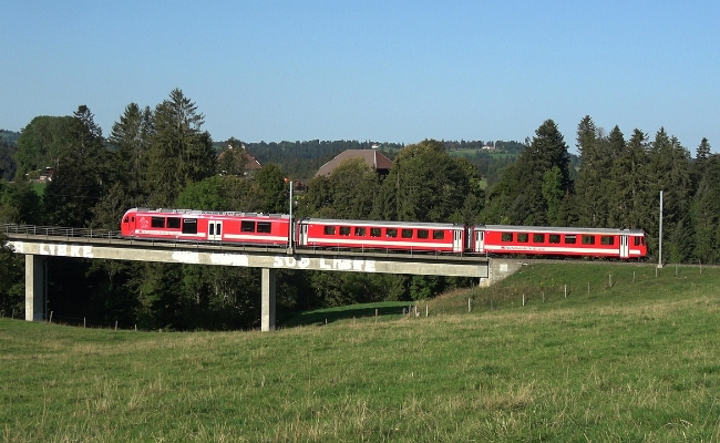 CJ Be 4_5 653 La Ferrière CJ Be 4/4 653 -- La Ferrière -- 16.09.2019