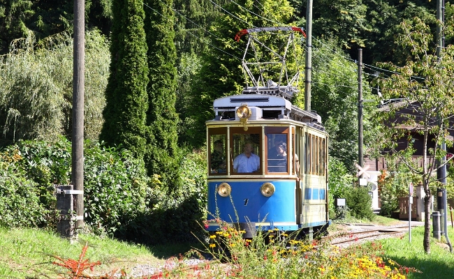 fart-be-2-2-7-tlo1-blonay-2 FART Be 2/2 7 (Ex-TLo Trams de Locarno) -- Blonay -- 10.09.2011 -- Chemin de fer musée du Blonay - Chamby