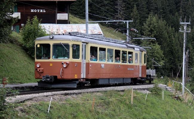 blm-be-4-4-23-murren JB / BLM Be 4/4 23 -- Mürren -- 30.07.2017