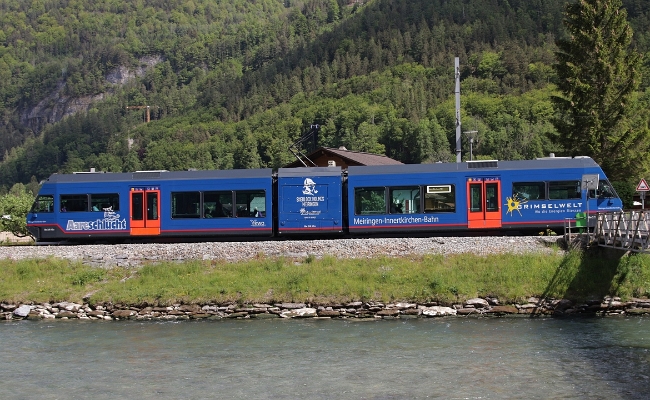 MIB Be 2_6 13 Aareschlucht West MIB, Be 2/6 13 -- Aareschlucht west -- 26.05.19