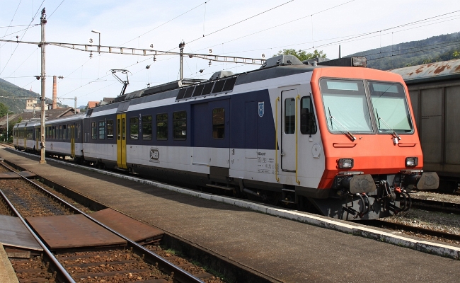 oebb-rbde-207-balsthal OeBB RBDe 4/4 207 -- Balsthal -- 14.09.2010