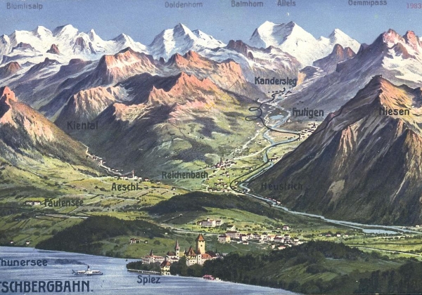 BLS Bern Lötschberg Simplon