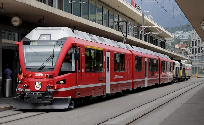 rhb-abe-8-12-3506-chur-ca RhB, ABe 8/12 3506 -- Chur -- 26.05.2014