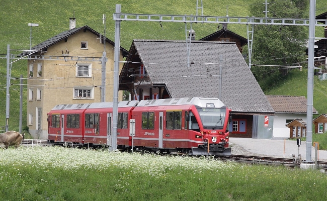 rhb-abe-8-12-3506-langwies RhB, ABe 8/12 3506 -- Langwies -- 26.05.2014
