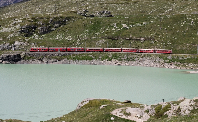 rhb-abe-8-12-3510-bernina RhB, ABe 8/12 3510 -- Bernina -- 17.07.2014