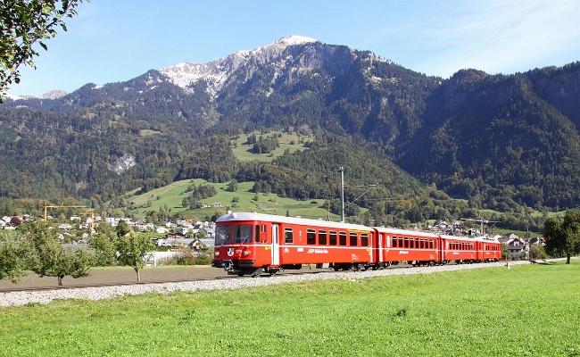 rhb-be-4-4-511-malans-3 RhB, Be 4/4 511 -- Malans -- 11.10.2011