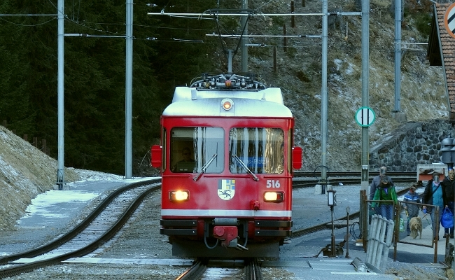 rhb-be-4-4-516-cavduerli RhB, Be 4/4 516 -- Cavadürli -- 31.12.2016