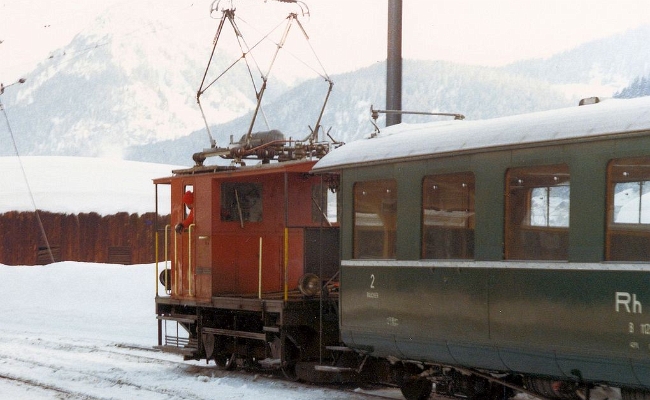 rhb-te-2-2-71-davos RhB, Te 2/2 71 -- Davos -- 02.1984