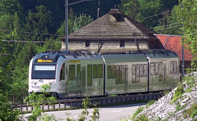 tpf-be-abe-106-gesa-montbovon TPF, ABe 2/4 - Be 2/4 106 GESA -- Montbovon -- 29.05.2017