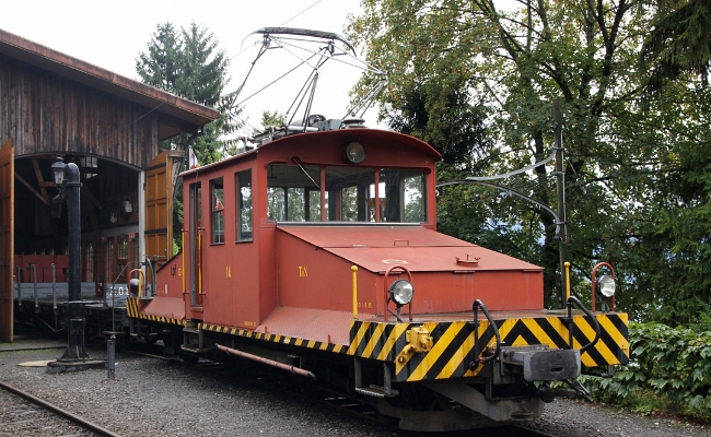 tpf-te-14-bc-chaulin TPF, Te 4/4 14 -- Chamby -- 17.09.2016 -- Circulation pour le compte du chemin de fer musée du Blonay-Chamby