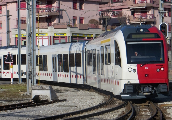 TPF  Transports Publics Fribourgeois - Réseau à  voie métrique