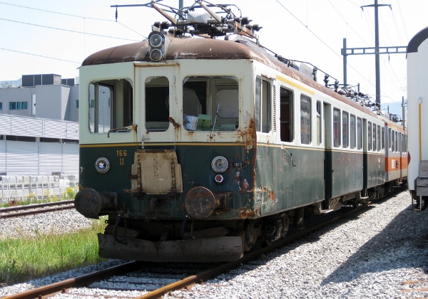 TPF (GFM) Automotrices ABe 4/4 166 - 167