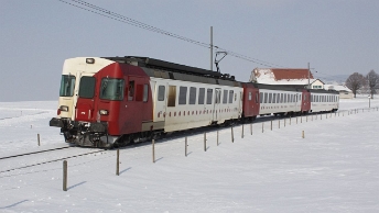 TPF Automotrices RBDe 567 171 - 567 173 Ancienne numérotation RBDe 4/4 537 171 - 537 173