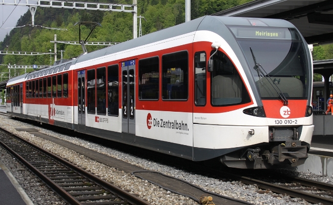 ZB ABe 130 010-2 Interlaken Ost ZB Automotrice ABe 130 010-2 -- Interlaken Ost -- 14.05.2010