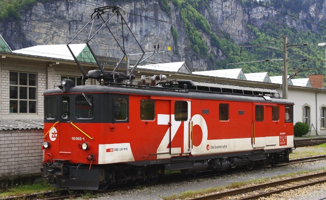 zb-deh-110-003-1-meiringen-depot ZB De 110 003-1 -- Meiringen -- 20.05.2013